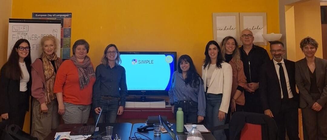 SIMPLE partners met in Pescara to consolidate the foundation of a new inclusive model